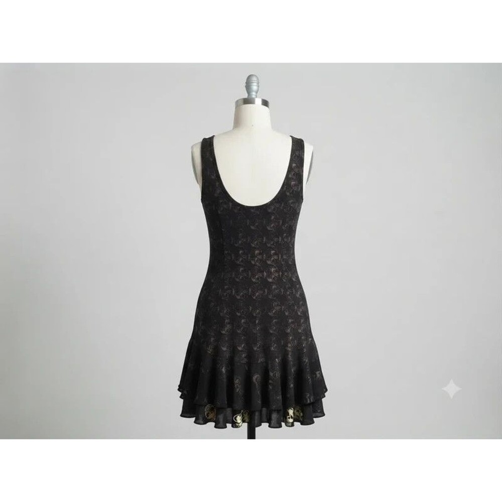 Skull Print Tank Dress